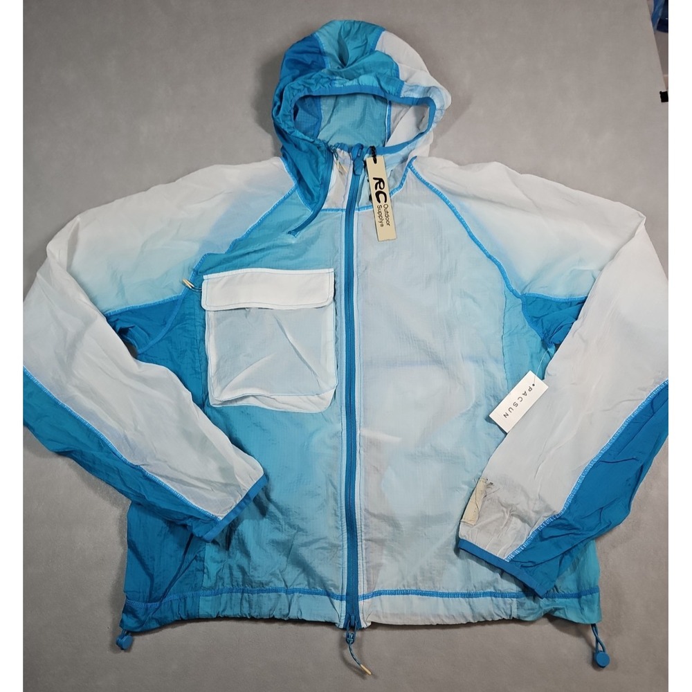 Reese Cooper Outdoor Supply RCOS Mens Packable Hooded Jacket Size Medium NWT